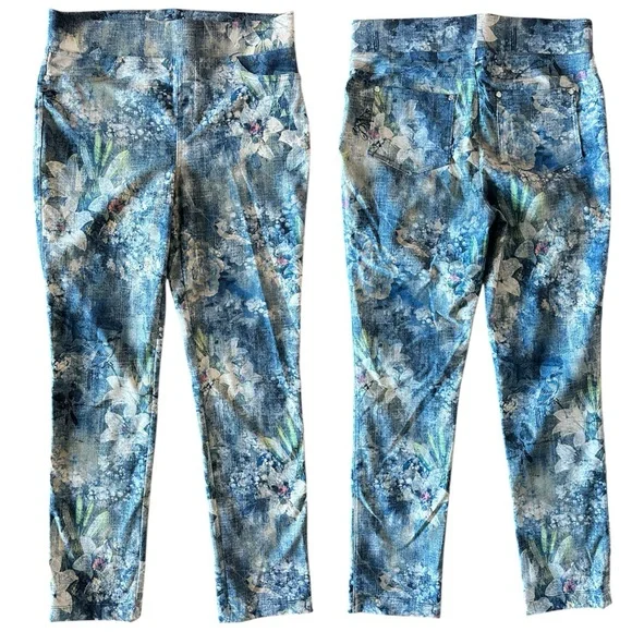 Joseph Ribkoff Floral Pant - Picture 5 of 9